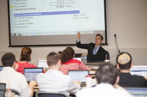 AMT finance course taught on Beren's campus by German Nande