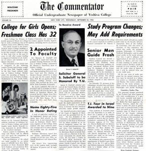 Commentator - September  22, 1954
