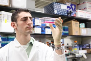 Yeshiva College's Daniel Rosen hopes his research will help develop a novle line of therapies for people afflicted by dangerous fungal infections.