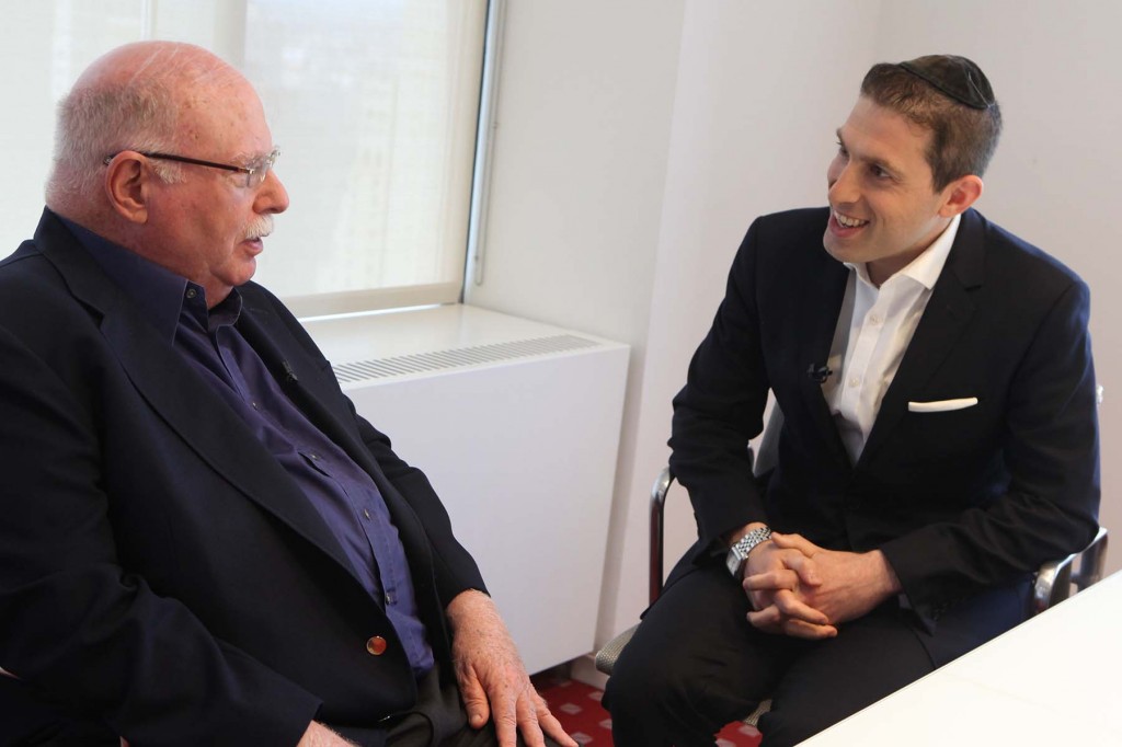 Charlie Harary interviews  Michael Steinhardt for new TV show, "Elements of Success"