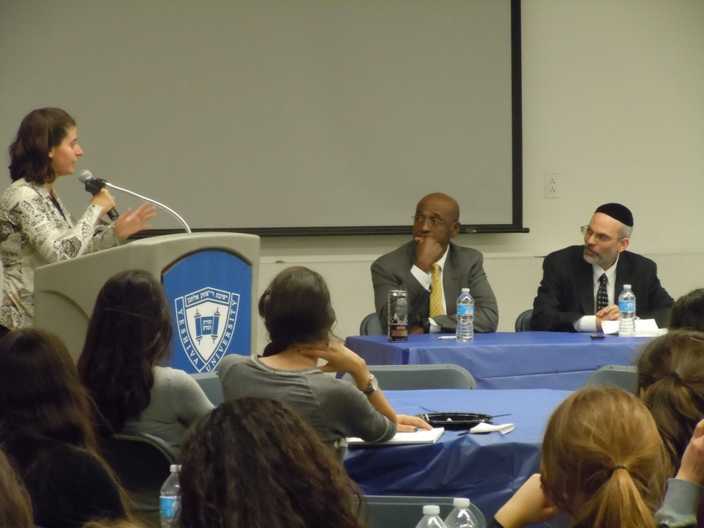 Professor Adina Levine, Judge Joseph Greenaway, Rabbi Yona Reiss
