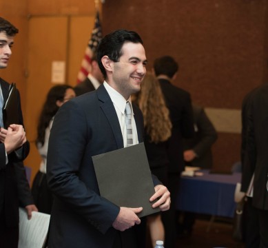 The Career Center hosted two career fairs on campus this month. 