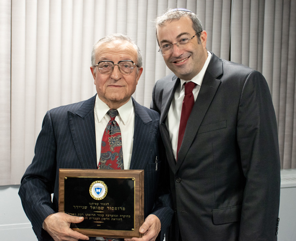 Dr. Shmuel Schneider with Dr. Ari Berman