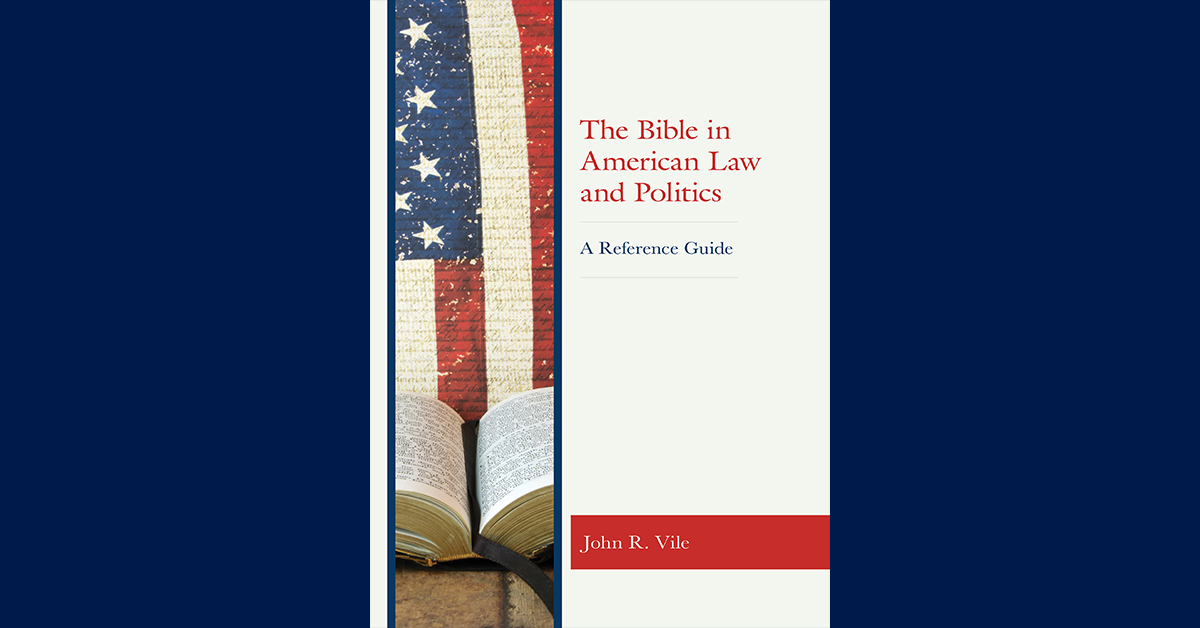 Rabbi Dr. Stu Halpern reviews The Bible in American Law and Politics by John R. Vile about the role of the Bible in American public life.