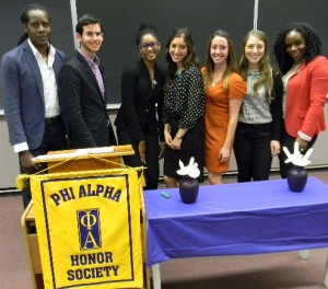 Phi Alpha Inductees