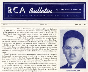 RCA Bulletin, collage created from issues of February 1947 and April 1947.
